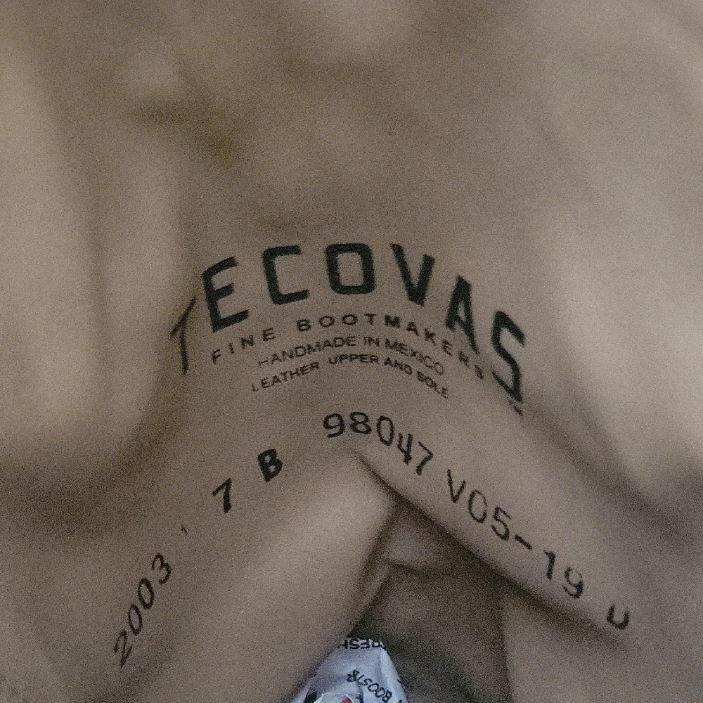 Tecovas Black Leather  Boots